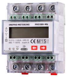 Elektroměr PRO380-S-CT ModBus x/5A