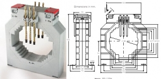 MAK 140/100 2000/5A 15VA t.p.1