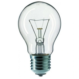 Žárovka 25W/ E27 čirá Philips