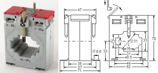 MAK 62/40 100/5A 1VA t.p.1